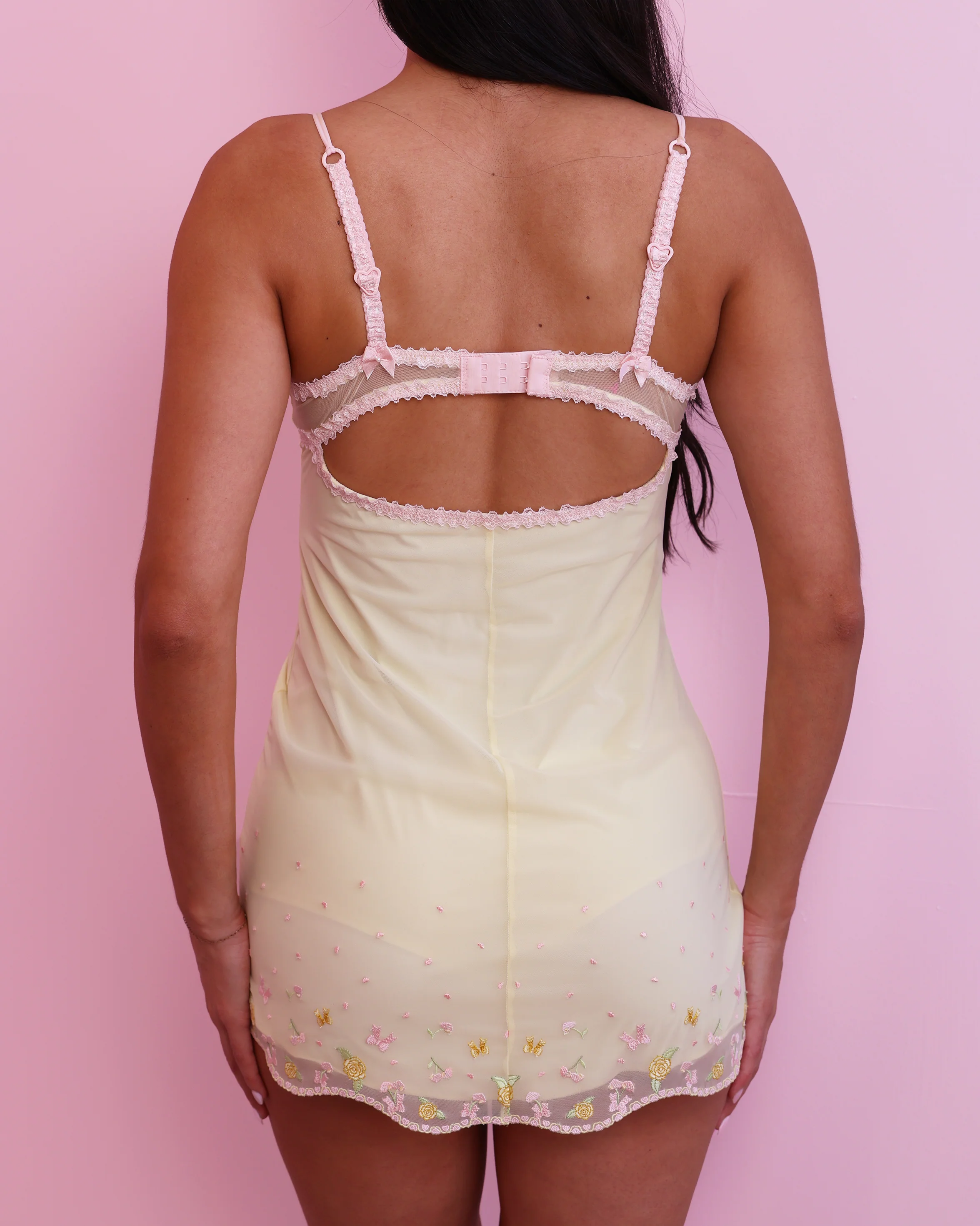 Addison Dress + Panty Set in Yellow - Image 4