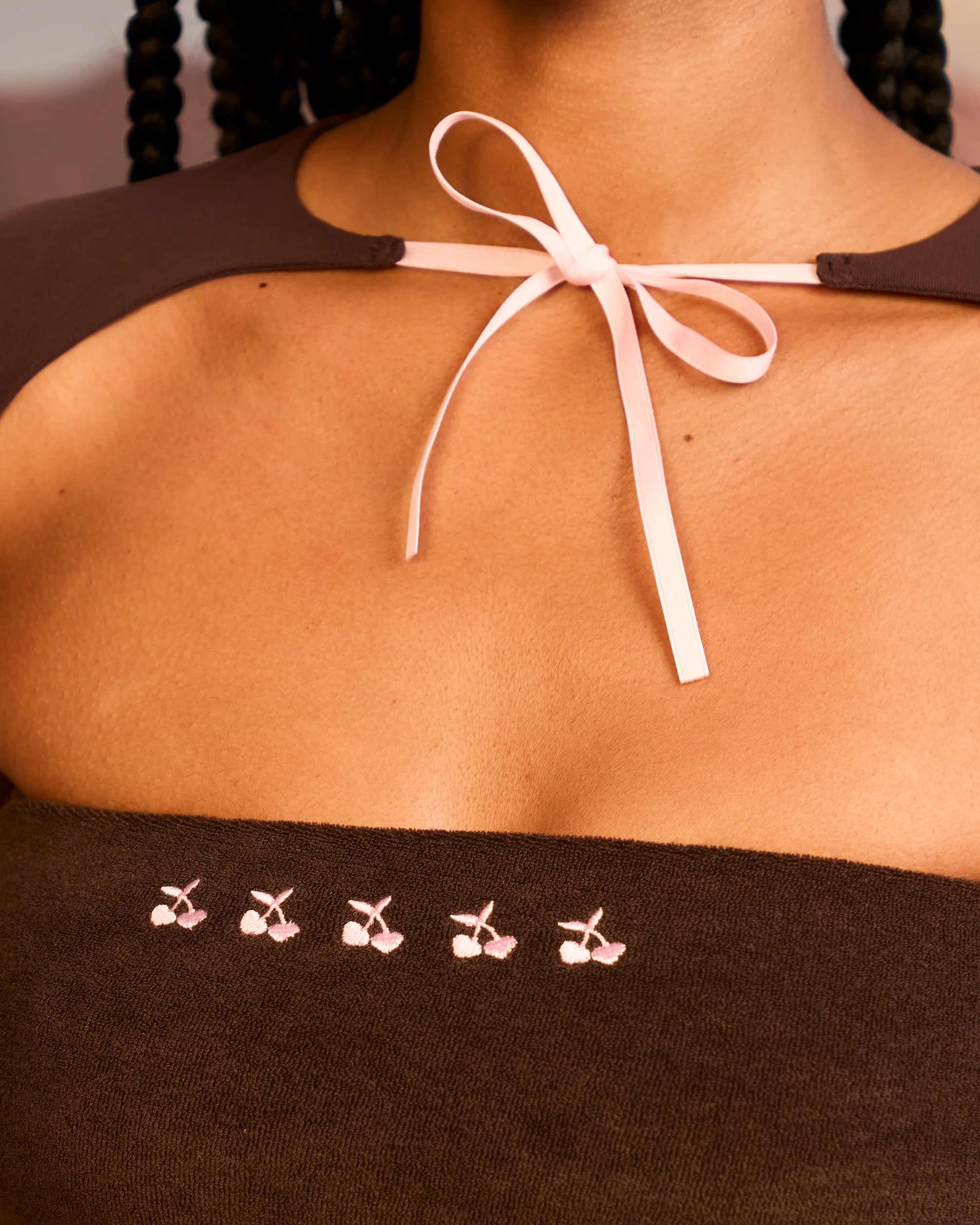 Bibi Top in Brown - Image 3