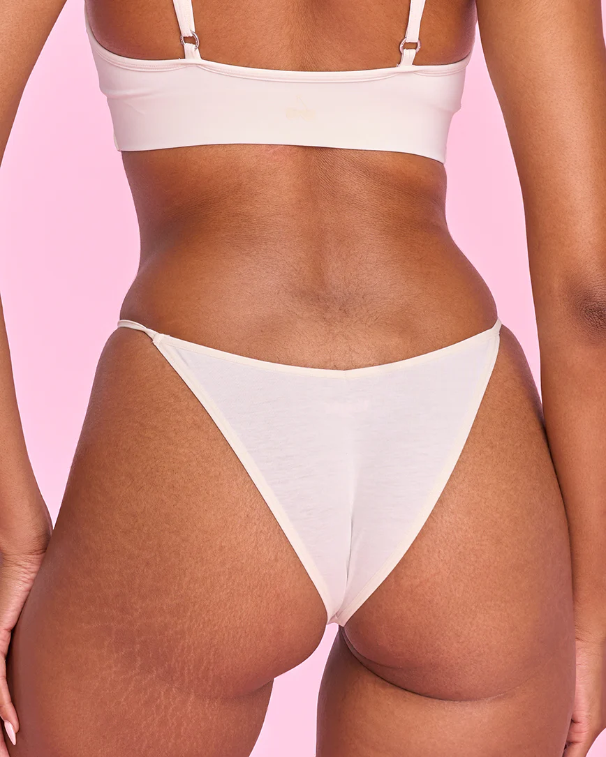 Cotton String Bikini - Image 12