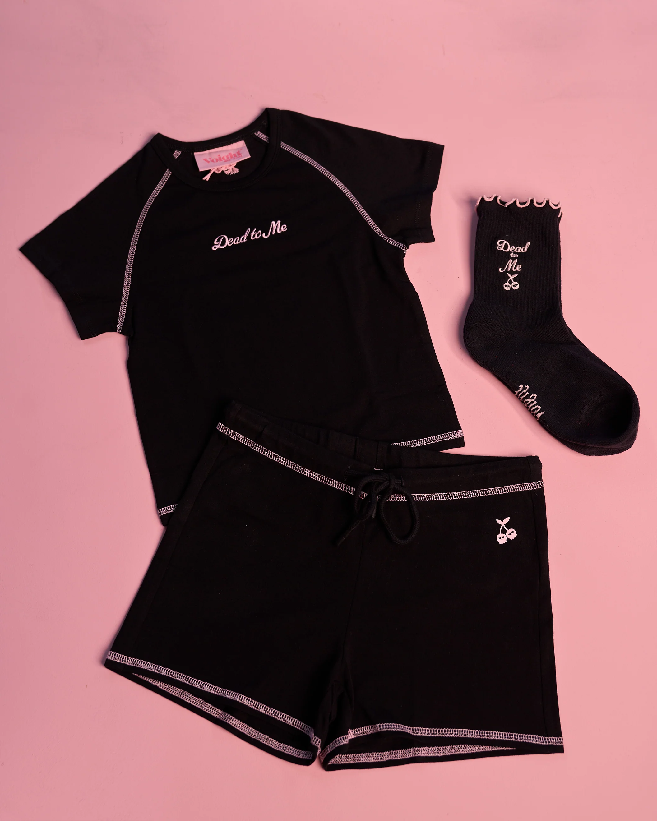 Dead To Me Tee + Shorts Set - Image 6