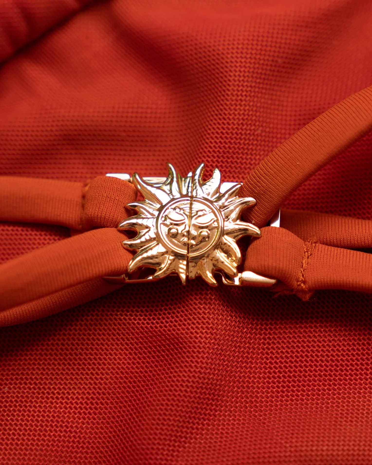 Elektra V-Kini Bottom in Orange - Image 7