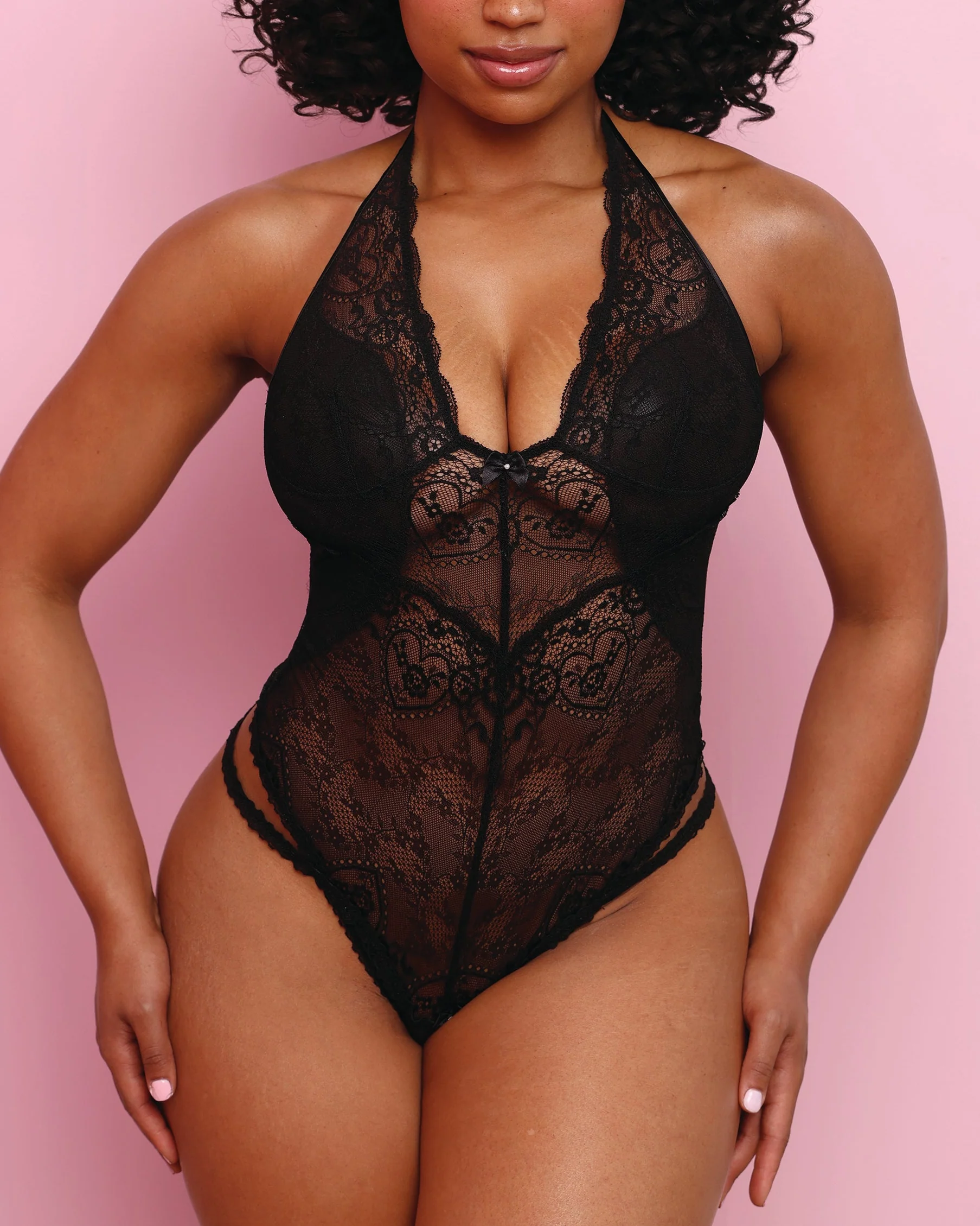 Janet Bodysuit in Black - Image 4