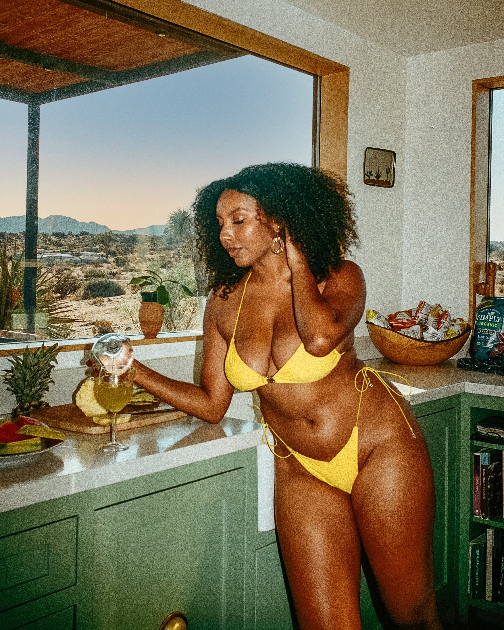 Naos V-Kini Bottom in Yellow - Image 5