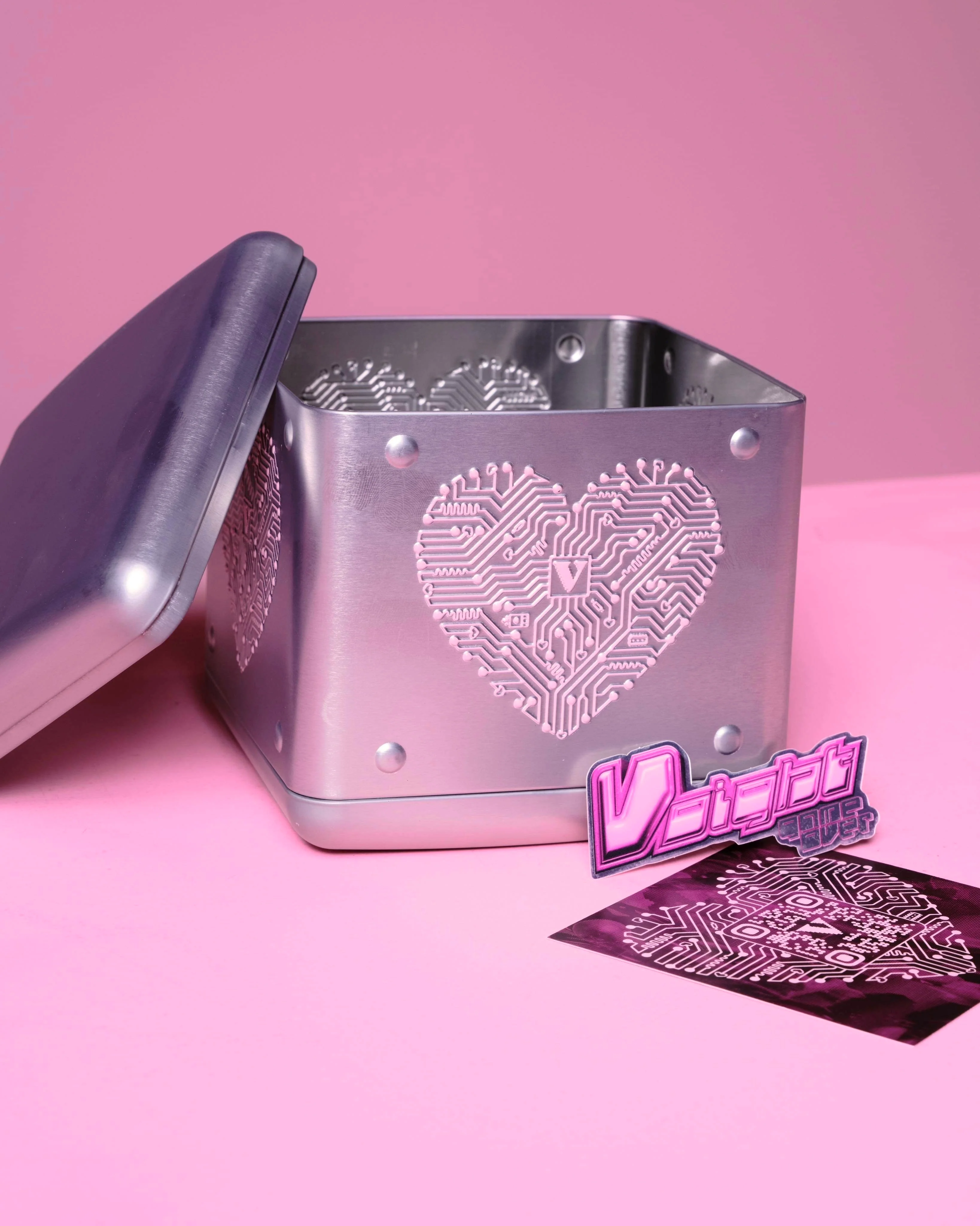 Valentina V-kini Top in Silver - Image 6